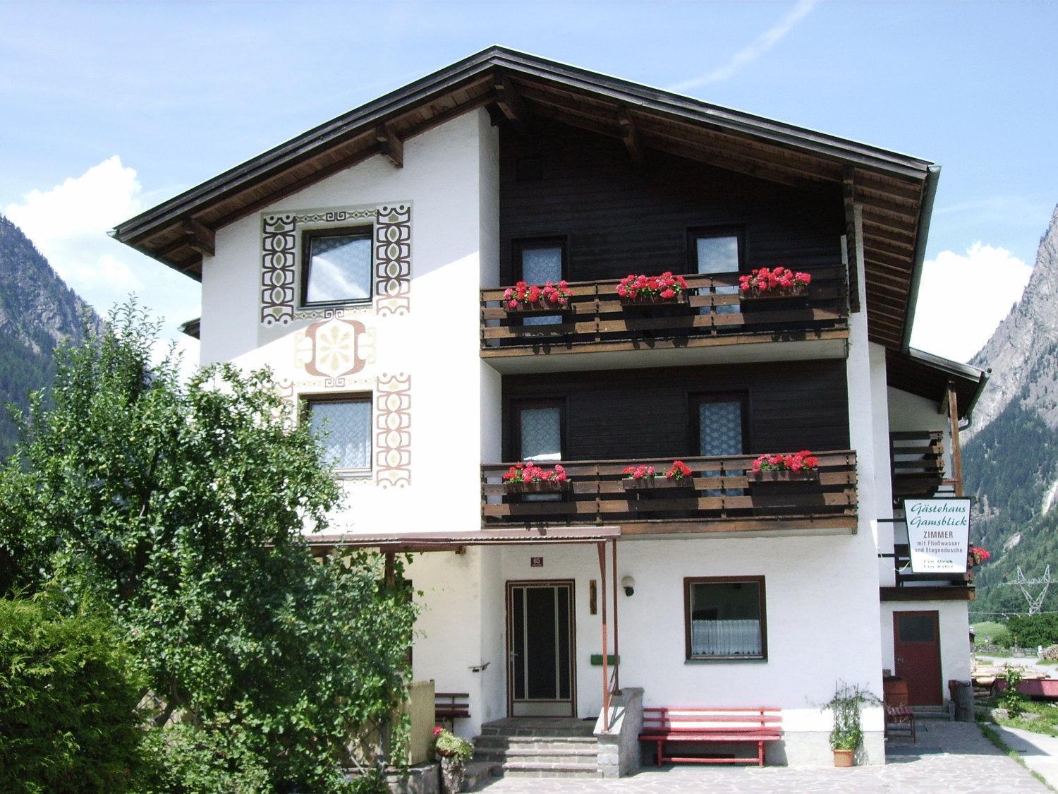 Hotel Haus Gamsblick Umhausen Exterior foto